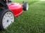 lawn mower mowing grass