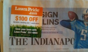 Save $100 on Aeration, Over Seeding and One Lawn Application